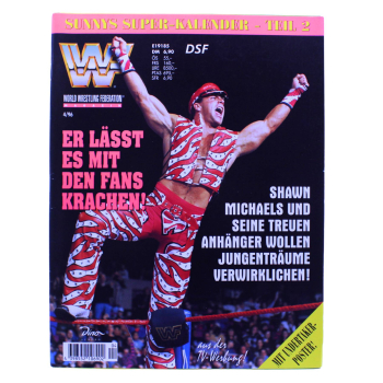 WWE Magazin Nr. 4 (1996) – Dino Verlag | WWF Wrestling Magazin | Sehr schöner Sammlerzustand